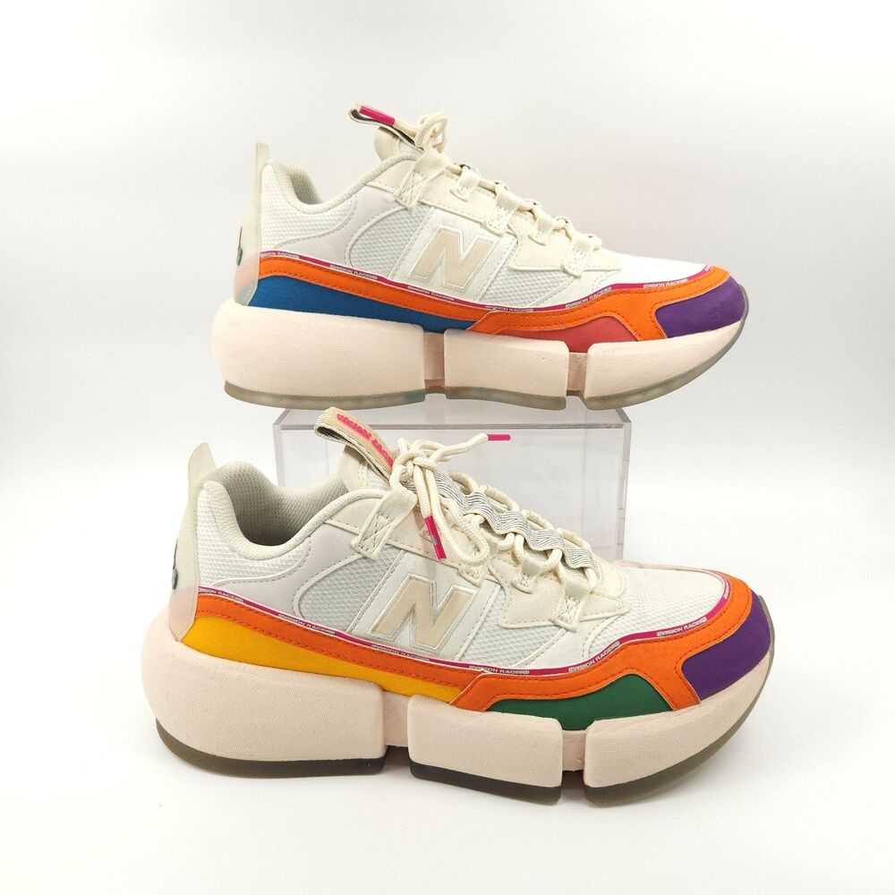 New Balance Jaden Smith x Vision Racer Hippie Shoes Men Size 9.5 Cream